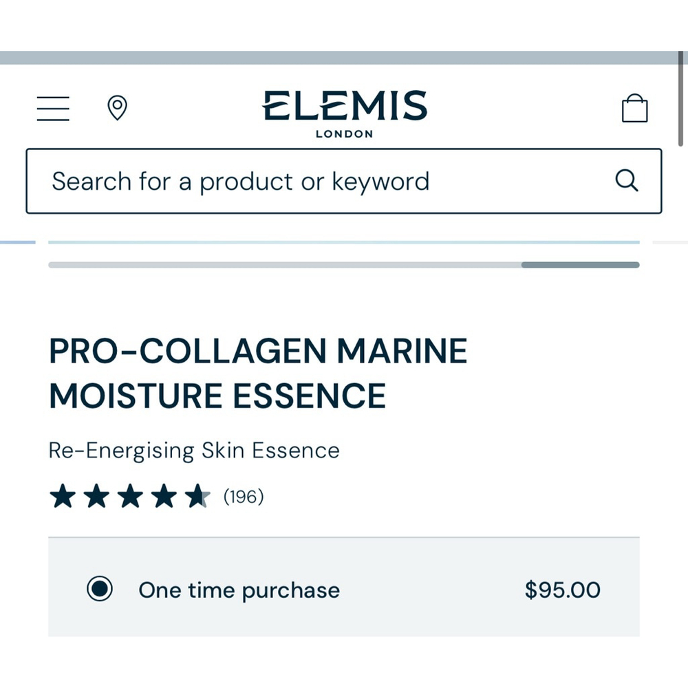 New Elemis Pro-Collagen Marine Moisture Essence 3.3oz $95! - Picture 3 of 6
